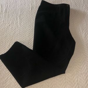 Talbots Dalton Petite Black Pant Size 16
